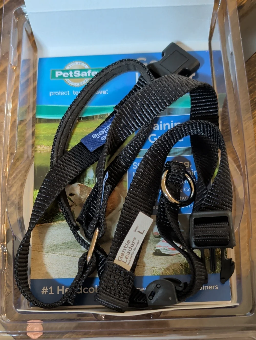 PetSafe Gentle Leader Headcollar - Large (60-130 lbs) Black